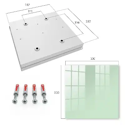 Mátově zelená minimalistická lehkost
