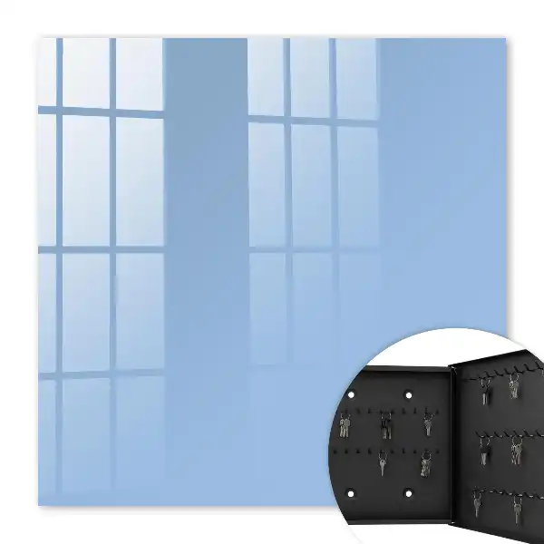 Světle modrý minimalistický styl