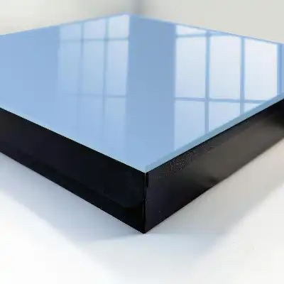 Světle modrý minimalistický styl