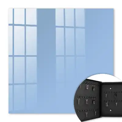 Světle modrý minimalistický styl