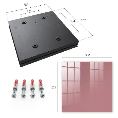 Minimalistický styl v zaprášené růžové barvě