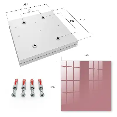 Minimalistický styl v zaprášené růžové barvě