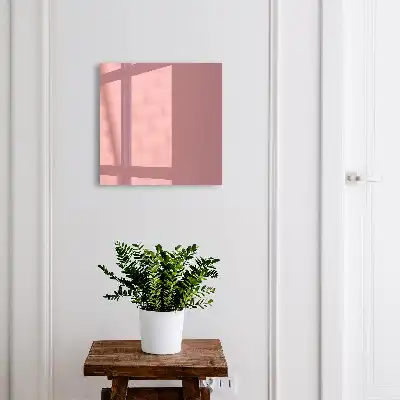 Minimalistický styl v zaprášené růžové barvě