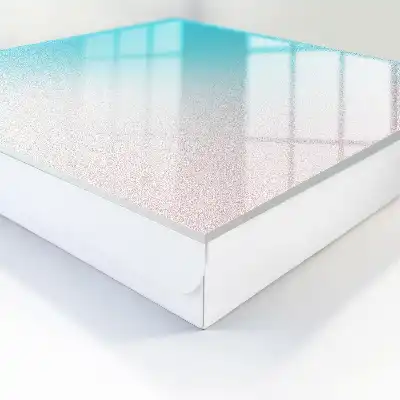 Pastelový gradient v odstínech oblohy