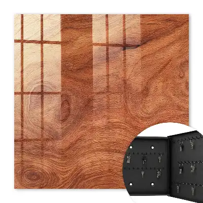 Teplá hnědá dřevěná textura