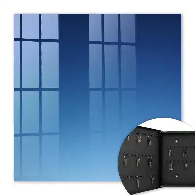 Modrý relaxační výhled