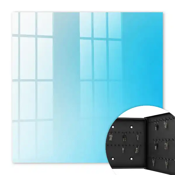 Modrý gradient vytváří klid