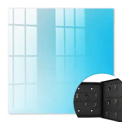 Modrý gradient vytváří klid