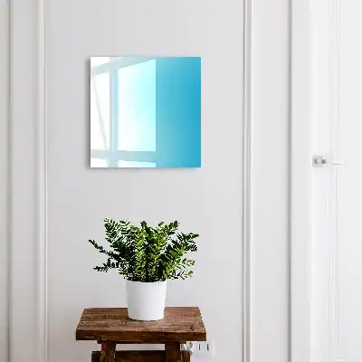 Modrý gradient vytváří klid