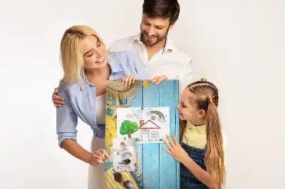 Korková nástěnka s motivem pláže