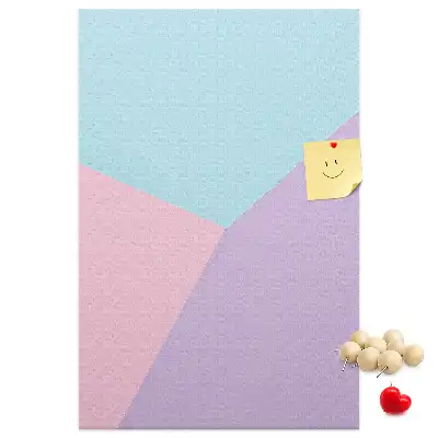 Dětská nástěnka s pastelovým vzorem
