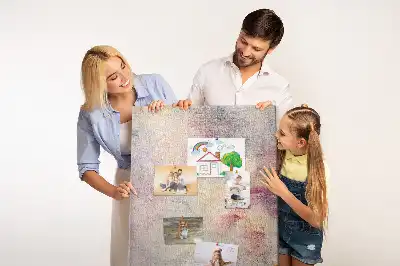 Korková nástěnka Skvrny od rozlité barvy