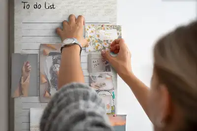 Korková nástěnka Seznam snů, které si mám splnit