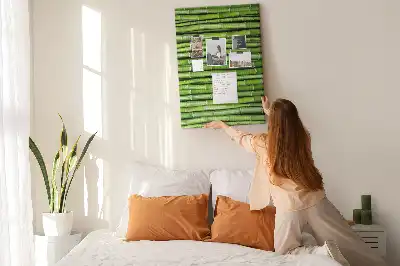 Dětská bambusová nástěnná rohož