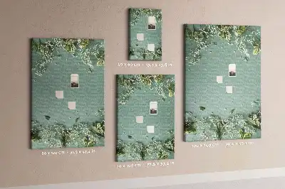 Korková nástěnka Kytice gypsofily
