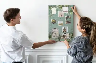 Korková nástěnka Kytice gypsofily