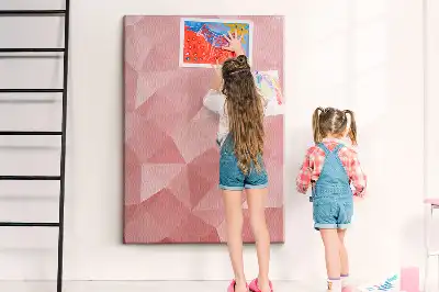 Dětská nástěnka se symetrickým vzorem