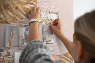 Dětská nástěnka Zlacené listy