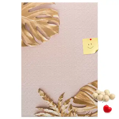 Dětská nástěnka Zlacené listy