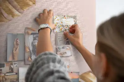 Dětská nástěnka Zlacené listy