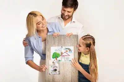 Nástěnka z lehkých dřevěných desek