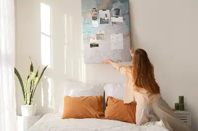 Nástěnka Abstraktní skvrny od inkoustu