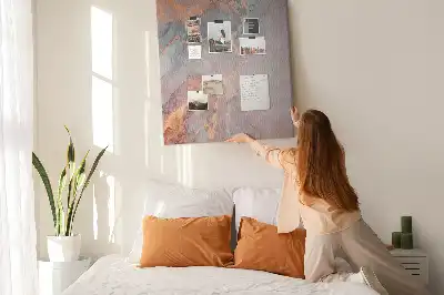 Korková nástěnka Klasický mramorový vzor