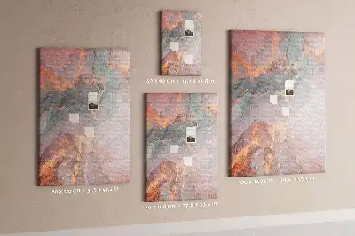 Korková nástěnka Klasický mramorový vzor