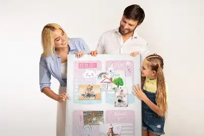 Dětská nástěnka Plánovač jednorožců