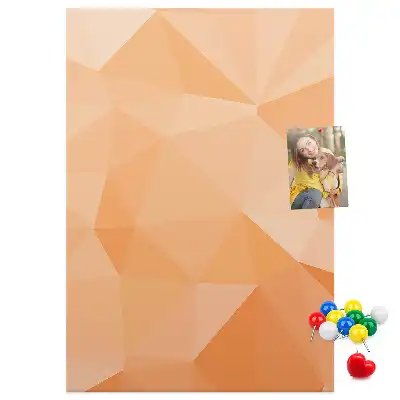 Nástěnka Abstrakce z trojúhelníků