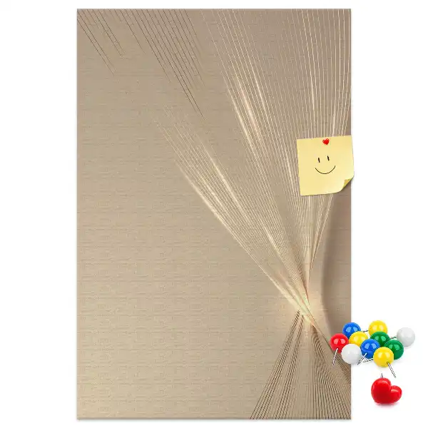 Korková nástěnka Světelná abstrakce