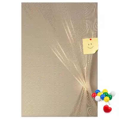 Korková nástěnka Světelná abstrakce