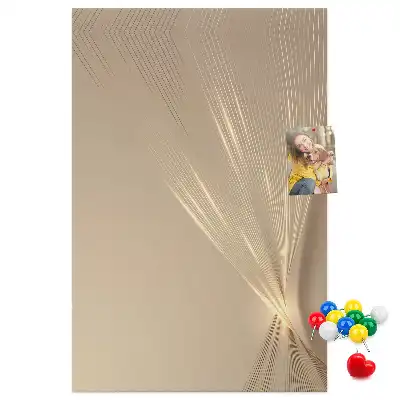 Korková nástěnka Světelná abstrakce