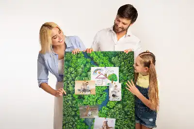 Nástěnka s motivem Lesní potok