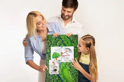 Nástěnka s motivem Lesní potok
