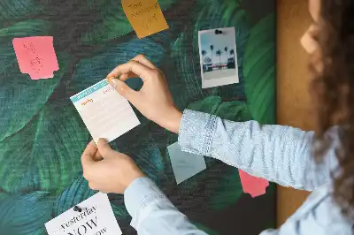 Nástěnka Velké tropické listy