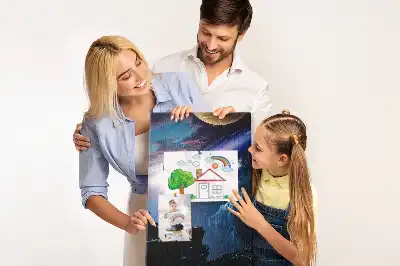 Nástěnka s motivem vesmírné galaxie
