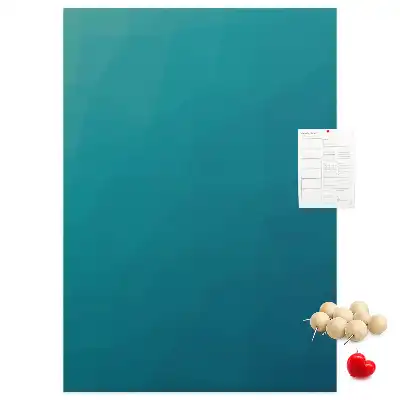 Nástěnka s geometrickou abstrakcí