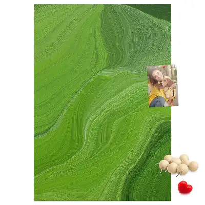 Korková nástěnka Abstraktní vlny