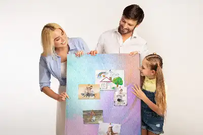 Dětská nástěnka Pastelové peří