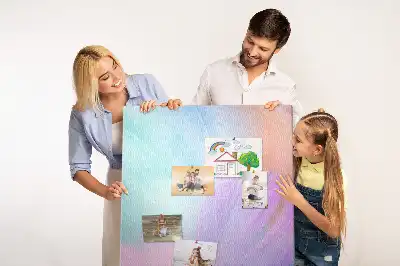 Dětská nástěnka Pastelové peří