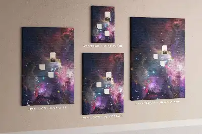 Dětská nástěnka Hvězdná galaxie