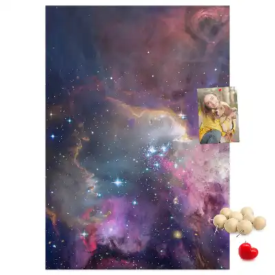 Dětská nástěnka Hvězdná galaxie