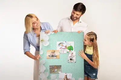Korková nástěnka Květiny v květu