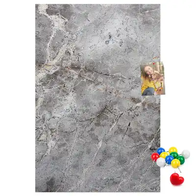 Korková nástěnka Tmavý mramor