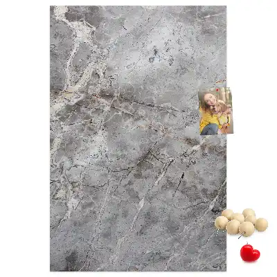 Korková nástěnka Tmavý mramor