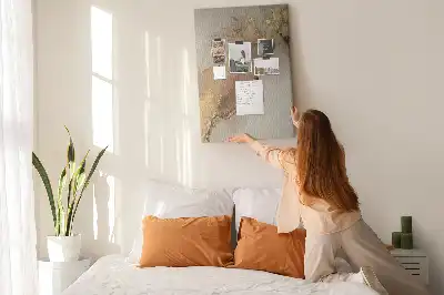 Dětská nástěnka s motivem lesklého mramoru