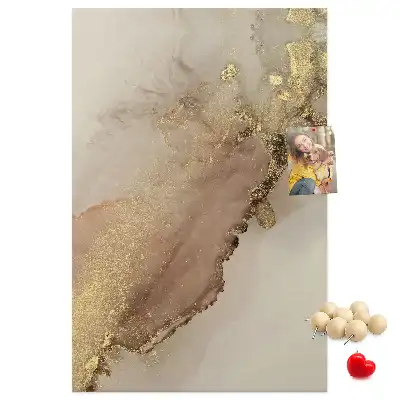 Dětská nástěnka s motivem lesklého mramoru