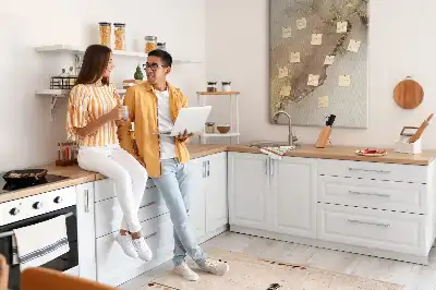 Dětská nástěnka s motivem lesklého mramoru