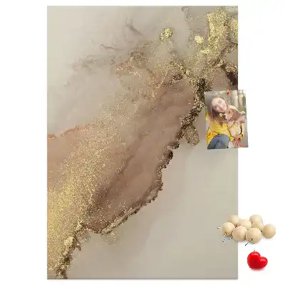 Dětská nástěnka s motivem lesklého mramoru